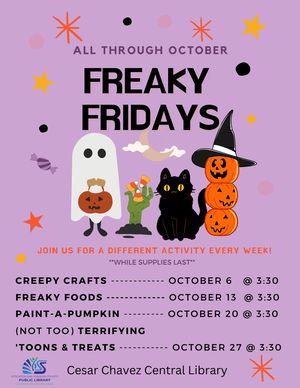 Freaky Fridays-- Cre